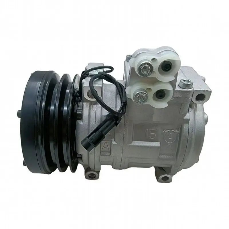 10PA15C A/C Compressor AZ44541 for John Deere 2054 2056 2066 2254 2256 2266 6610 6910 6650 6750 6850 6950 7200 7300 7400 7500 7700 7800 - Fab Heavy Parts