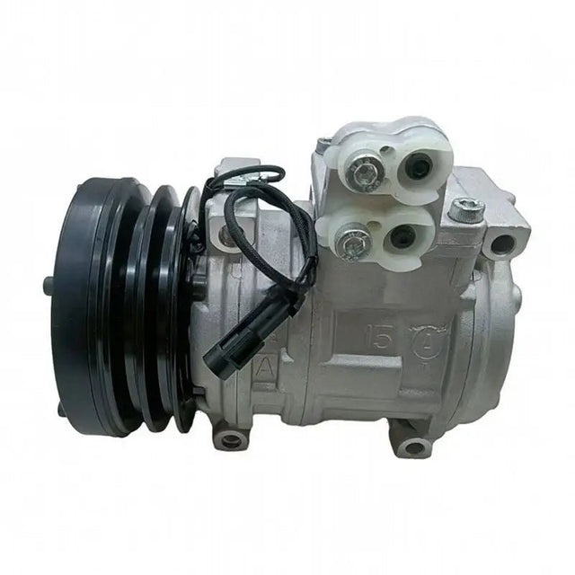 10PA15C A/C Compressor AZ44541 for John Deere 2054 2056 2066 2254 2256 2266 6610 6910 6650 6750 6850 6950 7200 7300 7400 7500 7700 7800 - Fab Heavy Parts