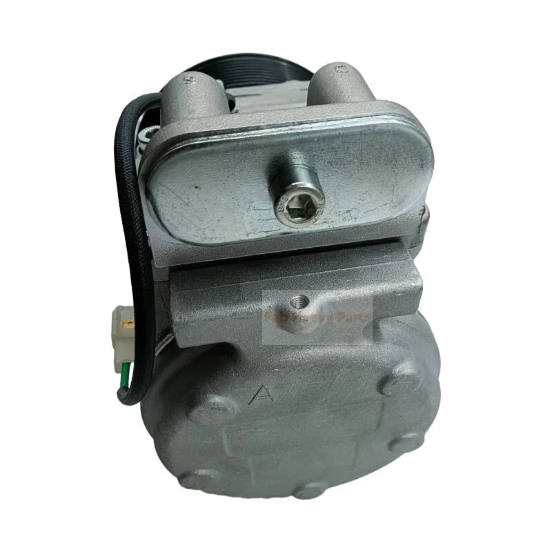10PA15C A/C Compressor Fits for John Deere Articulated Dump Truck 350D 400D - Fab Heavy Parts