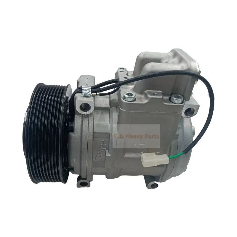 10PA15C A/C Compressor Fits for John Deere Articulated Dump Truck 350D 400D - Fab Heavy Parts