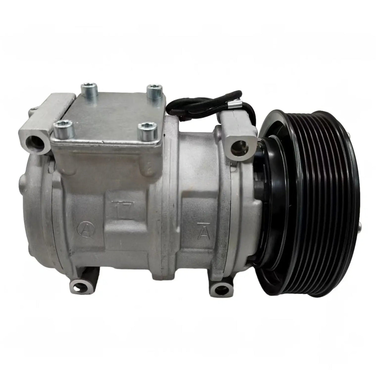 10PA17C 24V A/C Compressor AT172975 for John Deere Engine 4045 6068 6081 6090 Harvester 1070D 1170E 1270G 1470G 753G 759G - Fab Heavy Parts