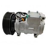 10PA17C 24V A/C Compressor AT172975 for John Deere Engine 4045 6068 6081 6090 Harvester 1070D 1170E 1270G 1470G 753G 759G - Fab Heavy Parts