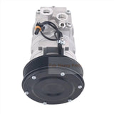 10PA17C A/C Compressor  447180 - 8180 Fits for John Deere Loader 260 280 310G 410G - Fab Heavy Parts