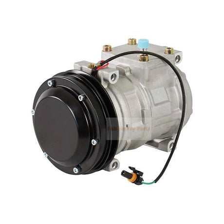 10PA17C A/C Compressor AT163728 Fits for John Deere Crawler 750B 850B 850C 655B 750C 755B - Fab Heavy Parts
