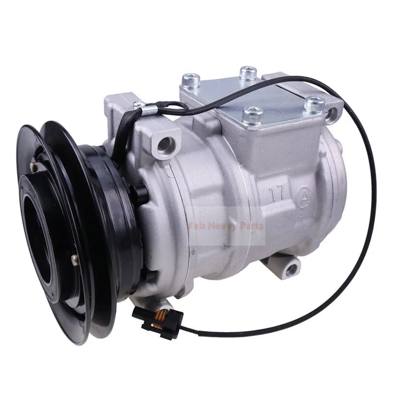 10PA17C A/C Compressor RE64024 Fits for John Deere Tractor 5055E 5065E 5075E 5200 5210 5220 5310 5320N 5400 5500 - Fab Heavy Parts