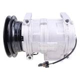 10PA17C A/C Compressor RE64024 Fits for John Deere Tractor 5055E 5065E 5075E 5200 5210 5220 5310 5320N 5400 5500 - Fab Heavy Parts