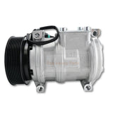 10PA17C A/C Compressor SE501820 SE503061 Fits for John Deere Loader 444J 544J 624H 624J 844J 844K 744H 744J 824J - Fab Heavy Parts