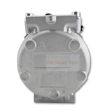 10PA17C A/C Compressor SE501820 SE503061 Fits for John Deere Loader 444J 544J 624H 624J 844J 844K 744H 744J 824J - Fab Heavy Parts