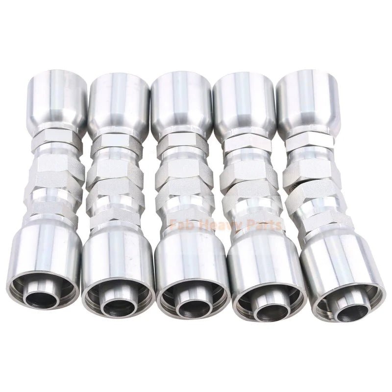 10PCS Hydraulic Hose Fitting With 1" Female JIC 10643 - 16 - 16 Fits for Parker - Fab Heavy Parts