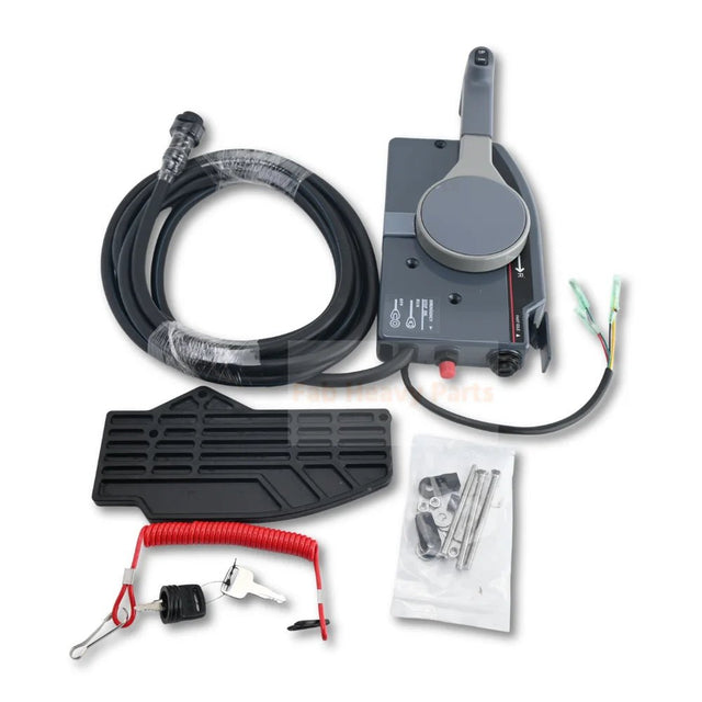 10Pin 5M Side Mount Remote Control Box 703-48205-16 Fits for Yamaha Outboard - Fab Heavy Parts