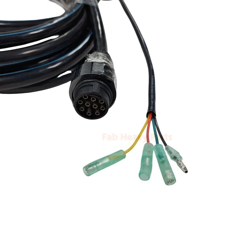 10Pin 5M Side Mount Remote Control Box 703 - 48272 - 12 Fits for Yamaha Outboard - Fab Heavy Parts