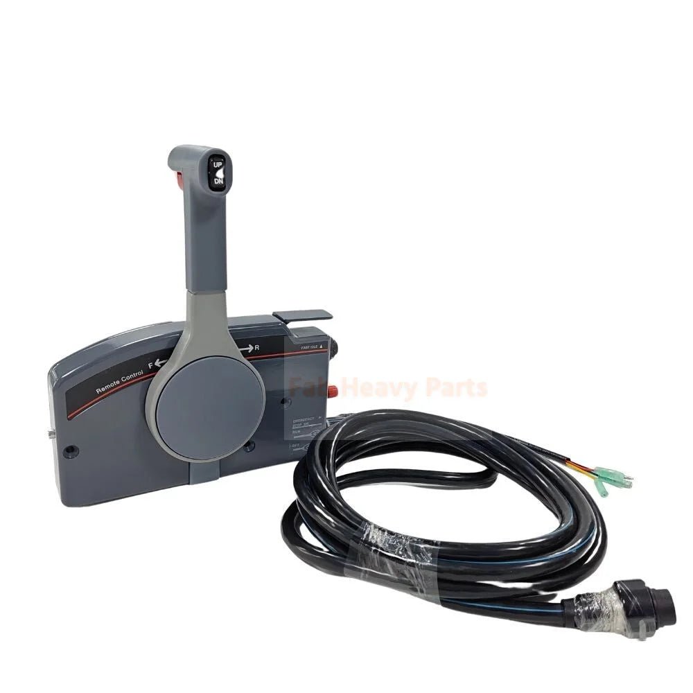 10Pin 5M Side Mount Remote Control Box 703 - 48272 - 12 Fits for Yamaha Outboard - Fab Heavy Parts