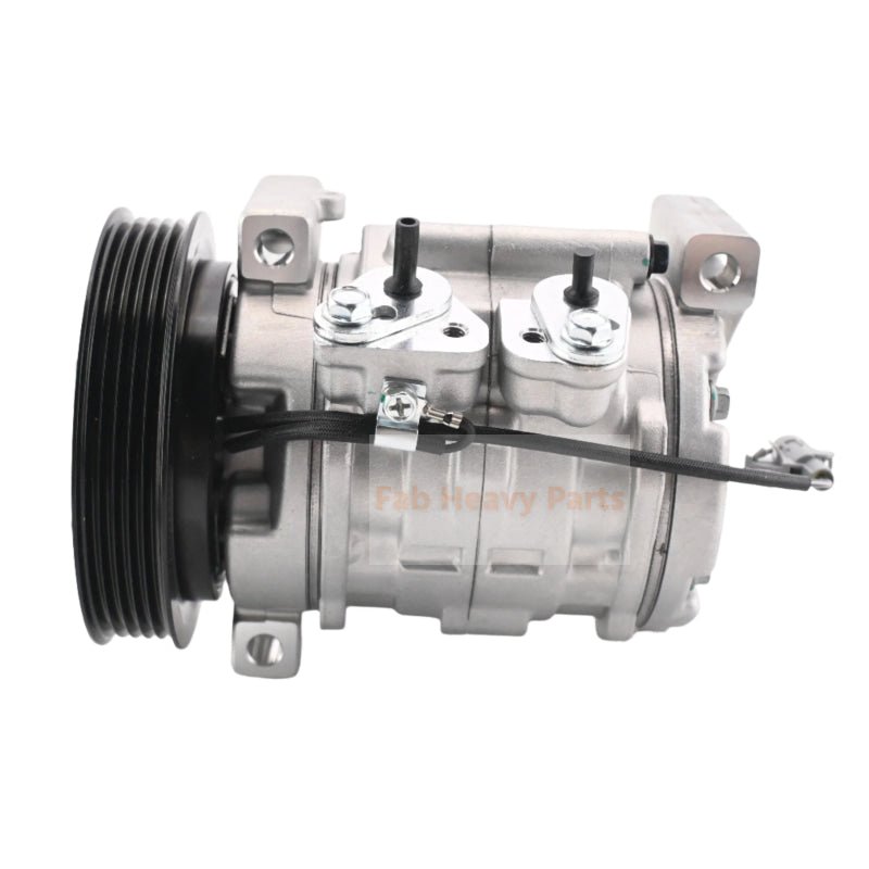 10S11C A/C Compressor E00717751D1 Fits for Mahindra Tractor 7060 - Fab Heavy Parts
