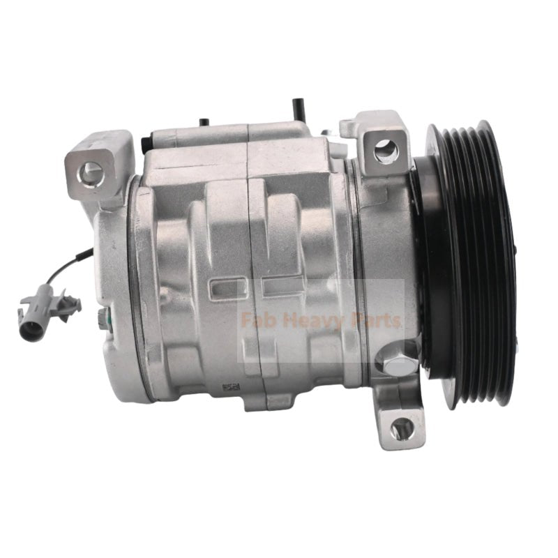 10S11C A/C Compressor E00717751D1 Fits for Mahindra Tractor 7060 - Fab Heavy Parts