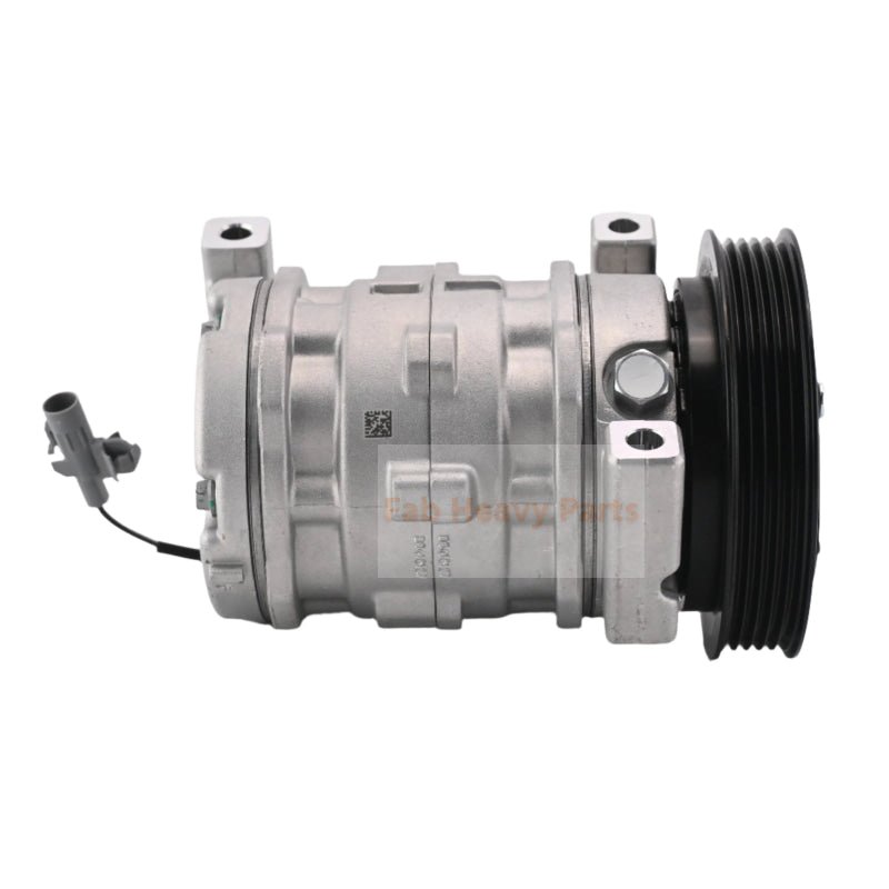 10S11C A/C Compressor E00717751D1 Fits for Mahindra Tractor 7060 - Fab Heavy Parts