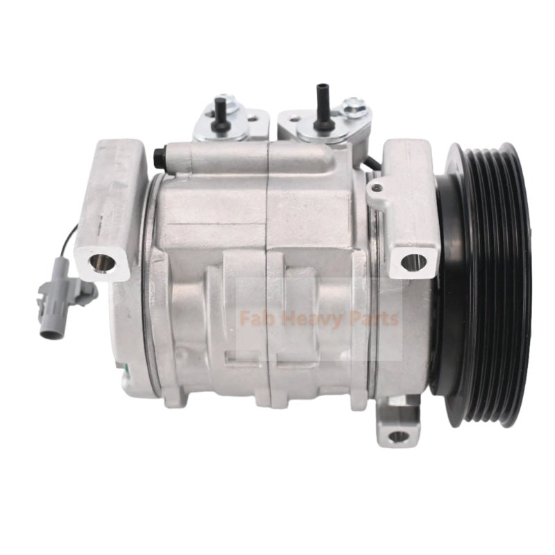10S11C A/C Compressor E00717751D1 Fits for Mahindra Tractor 7060 - Fab Heavy Parts