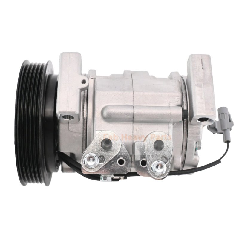 10S11C A/C Compressor E00717751D1 Fits for Mahindra Tractor 7060 - Fab Heavy Parts