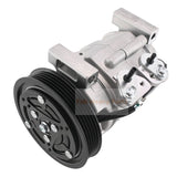 10S11C A/C Compressor E00717751D1 Fits for Mahindra Tractor 7060 - Fab Heavy Parts
