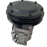 10S13C A/C Compressor 4709228 Fits for Hitachi Excavator ZX470 - 5G ZX670LC - 5B ZX870 - 5G - Fab Heavy Parts