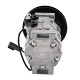10S13C A/C Compressor 4709228 Fits for John Deere Excavator 470GLC 670GLC 870GLC 350GLC - Fab Heavy Parts