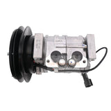 10S13C A/C Compressor 4709228 Fits for John Deere Excavator 470GLC 670GLC 870GLC 350GLC - Fab Heavy Parts