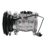 10S13C A/C Compressor 4709228 Fits for John Deere Excavator 470GLC 670GLC 870GLC 350GLC - Fab Heavy Parts