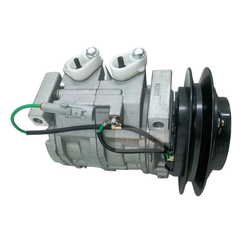 10S13C A/C Compressor 4721999 Fits for John Deere Excavator 210G 245GLC 250GLC 290GLC 350GLC 380GLC - Fab Heavy Parts