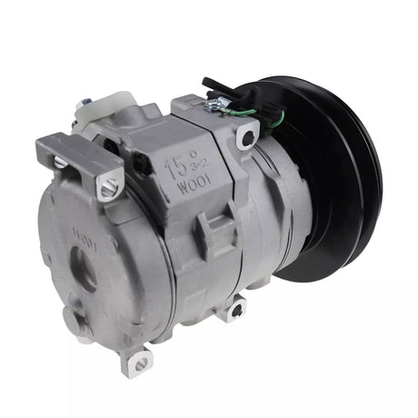 10S15C A/C Compressor 20Y - 810 - 1260 Fits for Komatsu Excavator PC130 - 8 PC450 - 8 PC490 - 10 PC2000 - 8 - Fab Heavy Parts