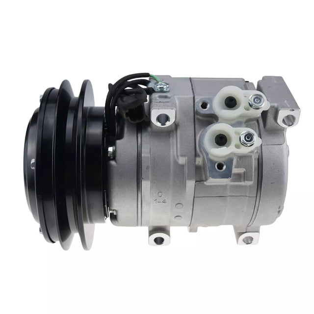 10S15C A/C Compressor 20Y - 810 - 1260 Fits for Komatsu Excavator PC130 - 8 PC450 - 8 PC490 - 10 PC2000 - 8 - Fab Heavy Parts