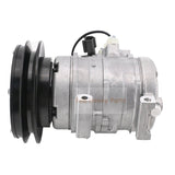 10S15C A/C Compressor 20Y - 810 - 1260 Fits for Komatsu Excavator PC220 - 8 PC270 - 8 PC290 PC300 - 8 PC350 - 8 PC400 - 8 - Fab Heavy Parts
