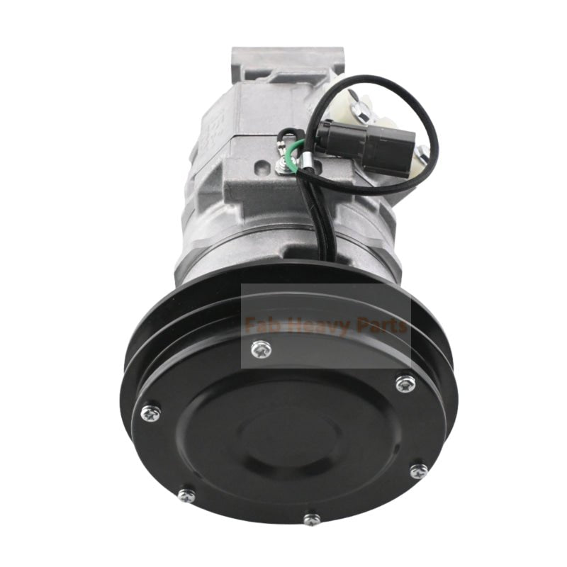 10S15C A/C Compressor 20Y - 810 - 1260 Fits for Komatsu Excavator PC220 - 8 PC270 - 8 PC290 PC300 - 8 PC350 - 8 PC400 - 8 - Fab Heavy Parts