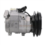 10S15C Air Conditioning Compressor 418 - S62 - 3160 Fits for Komatsu Wheel Loader WA100 - 5 WA150 - 5 WA200 - 5 WA250 - 5 WA270 - 5 WA320 - 5 - Fab Heavy Parts