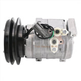 10S15C Air Conditioning Compressor 418 - S62 - 3160 Fits for Komatsu Wheel Loader WA100 - 5 WA150 - 5 WA200 - 5 WA250 - 5 WA270 - 5 WA320 - 5 - Fab Heavy Parts