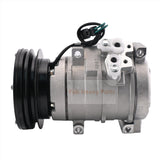 10S17C A/C Compressor 231-6984 2316984 Fits para el motor CATERPILLAR CAT 3054 3054T 3064 3066 3126 Excavador 312C 315C 318C 320C 322C 307D 313D