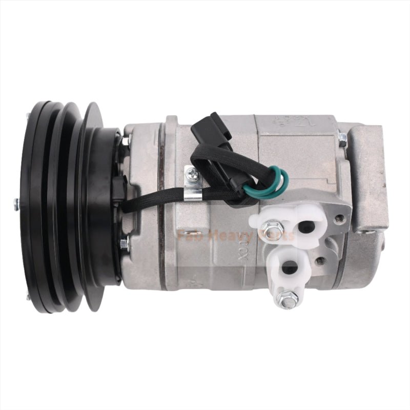 10S17C A/C Compressor 231 - 6984 2316984 Fits for Caterpillar CAT Engine 3054 3054T 3064 3066 3126 Excavator 312C 315C 318C 320C 322C 307D 313D - Fab Heavy Parts