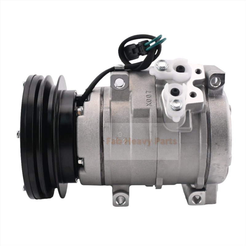 10S17C A/C Compressor 231 - 6984 2316984 Fits for Caterpillar CAT Engine 3054 3054T 3064 3066 3126 Excavator 312C 315C 318C 320C 322C 307D 313D - Fab Heavy Parts