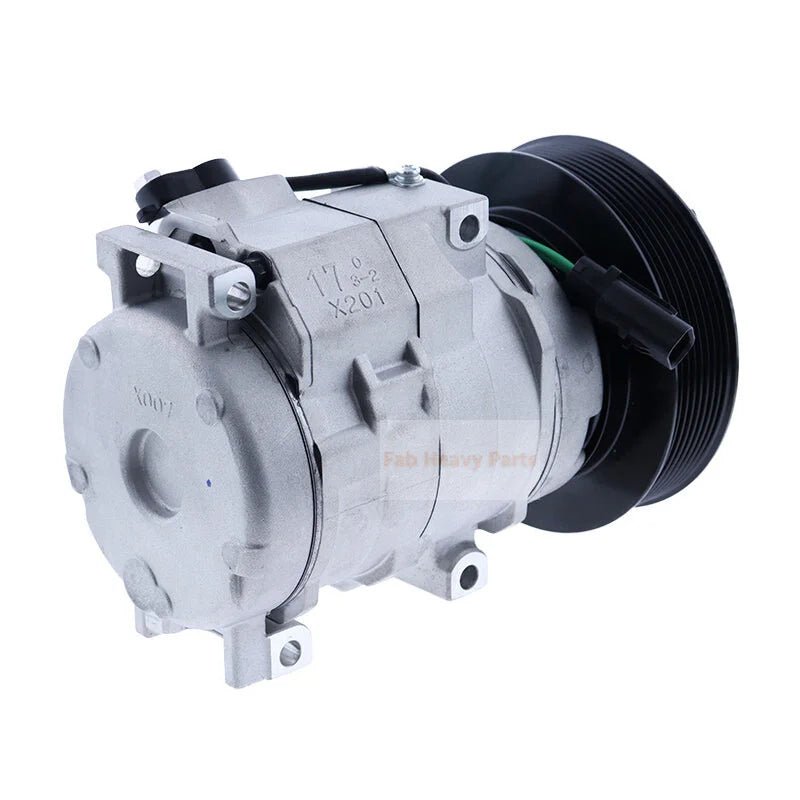 10S17C A/C Compressor 259 - 7243 2597243 Fits for Caterpillar CAT Excavator 325D 330D 336D 365C 385C M330D - Fab Heavy Parts