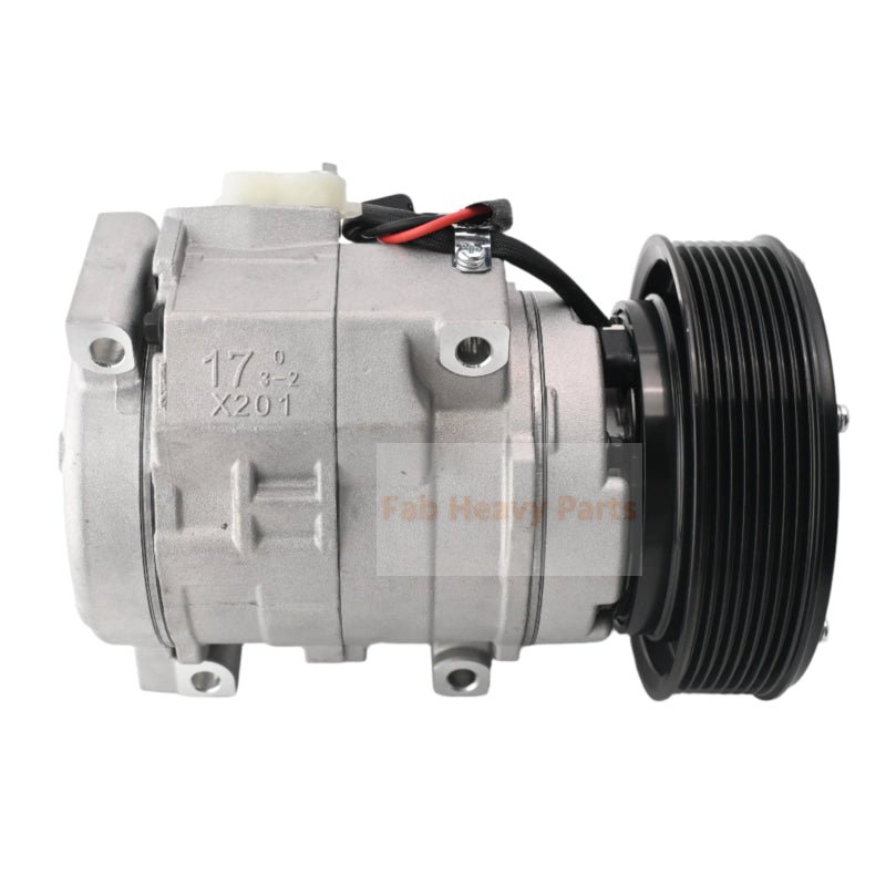 10S17C A/C Compressor 305 - 0324 3050324 Fits for Caterpillar CAT Excavator 322C 324D 325C 325D 330C 330D M325D - Fab Heavy Parts