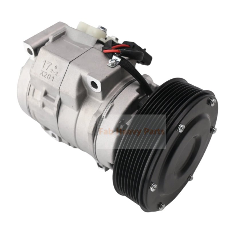 10S17C A/C Compressor 305 - 0324 3050324 Fits for Caterpillar CAT Excavator 322C 324D 325C 325D 330C 330D M325D - Fab Heavy Parts