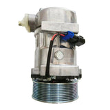 10S17C A/C Compressor 400102 - 00260 Fits for Doosan Excavator DX300LC - 5 DX350LC - 5 DX380LC - 5 DX420LC - 5 - Fab Heavy Parts