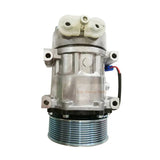 10S17C A/C Compressor 400102 - 00260 Fits for Doosan Excavator DX300LC - 5 DX350LC - 5 DX380LC - 5 DX420LC - 5 - Fab Heavy Parts