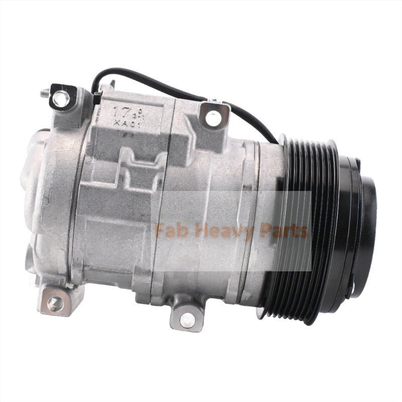 10SRE18C A/C Compressor AH236432 Fits for John Deere Engine 6068 6090 Harvester 7280 7380 7480 8300 8400 8700 8800 9600 - Fab Heavy Parts