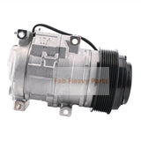 10SRE18C A/C Compressor AH236432 Fits for John Deere Engine 6068 6090 Harvester 7280 7380 7480 8300 8400 8700 8800 9600 - Fab Heavy Parts