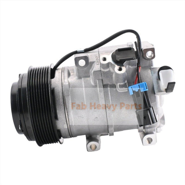 10SRE18C A/C Compressor AH236432 Fits for John Deere Engine 6068 6090 Harvester 7280 7380 7480 8300 8400 8700 8800 9600 - Fab Heavy Parts