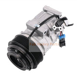 10SRE18C A/C Compressor AH236432 Fits for John Deere Engine 6068 6090 Harvester 7280 7380 7480 8300 8400 8700 8800 9600 - Fab Heavy Parts
