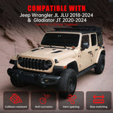 10th Anniversary Engine Hood For Jeep Wrangler JL 2018+ and Jeep Gladiator JT 2018+ (Not Fit for JL 392 and JT Mojave) - Fab Heavy Parts