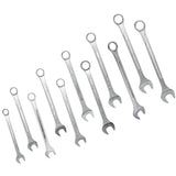 11 PCS SAE Jumbo Combination Wrench Set Extra Large SAE 1-5/16", 1-3/8", 1-7/16", 1-1/2", 1-9/16", 1-5/8", 1-11/16", 1-3/4", 1-13/16", 1-7/8", 2" Chrome Plated - Fab Heavy Parts