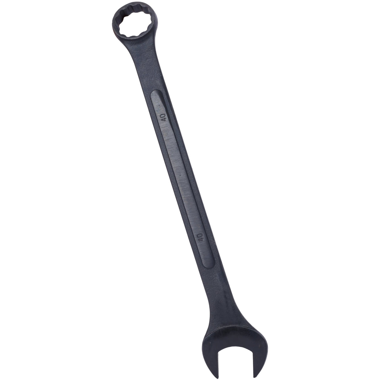 11 Piece Jumbo Combination Wrench Set Metric 1 - 5/16'' to 2'' Black Oxide with Pouch - Fab Heavy Parts