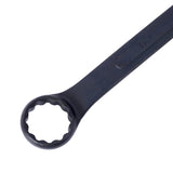 11 Piece Jumbo Combination Wrench Set Metric 1 - 5/16'' to 2'' Black Oxide with Pouch - Fab Heavy Parts