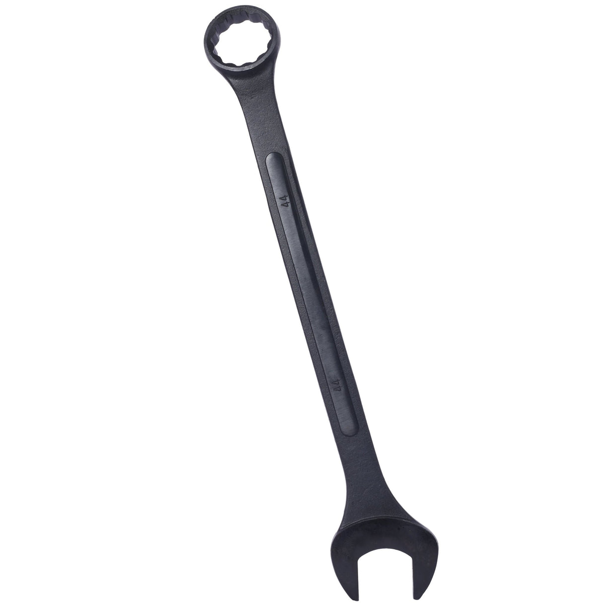 11 Piece Jumbo Combination Wrench Set Metric 1 - 5/16'' to 2'' Black Oxide with Pouch - Fab Heavy Parts